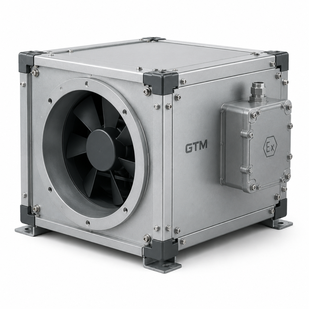 GTM GIX Series Explosion-Proof Inline Duct Fan