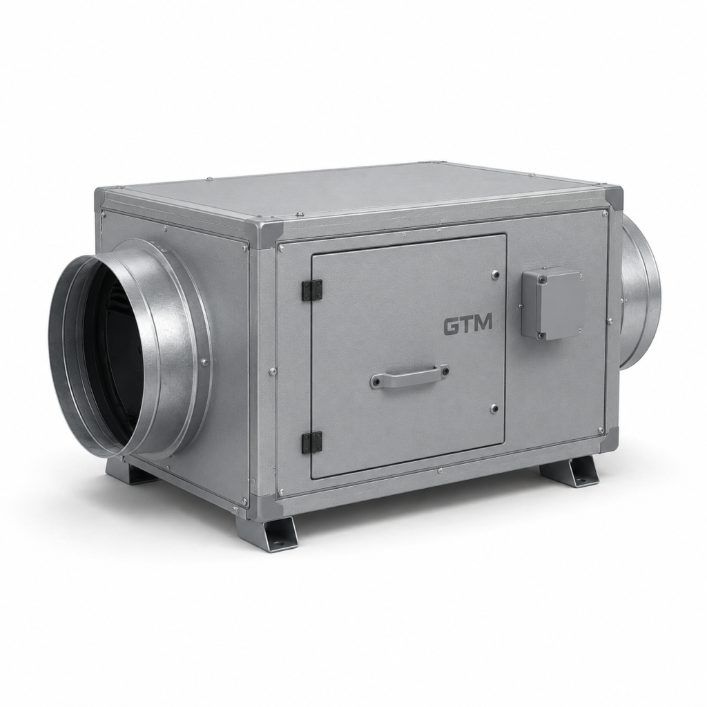 GTM GIS Series Silent Insulated Inline Duct Fan