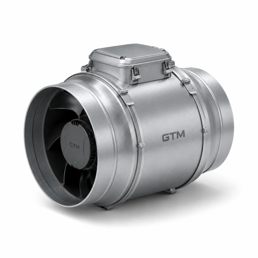 GTM GID Series Circular Inline Duct Fan