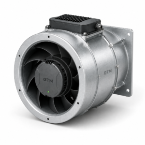 GTM GEI Series EC Inline Mixed-Flow Duct Fan